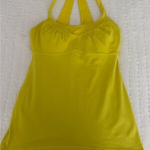 Lululemon Athletica Bright Yellow Tank Top
